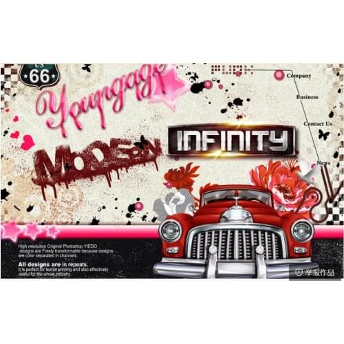 Custom mural 3d wall mural on the wall Graffiti classic car living room home decor photo wallpaper for walls 3 d