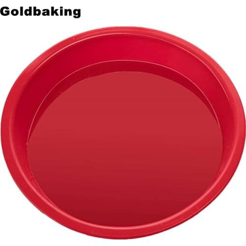 8 Inch Silicone Round Cake Pan Silicon Baking Mold
