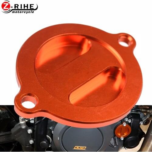 Motorcycle Accessories CNC Aluminum Alloy Engine Filter Cover Cap Fluid Reservoir Oil Cup For 790 790 790 2019 Parts