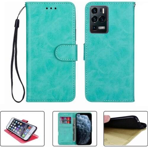 For ZTE Axon 30 Ultra 5G A2022P Pro+ Plus 6.67" Wallet Case High Quality Flip Leather Phone Shell Protective Cover Funda