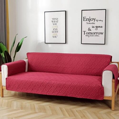 Sofa Couch Cover Chair Throw Pet Dog Kids Mat Furniture Protector Reversible Washable Removable Armrest Slipcovers