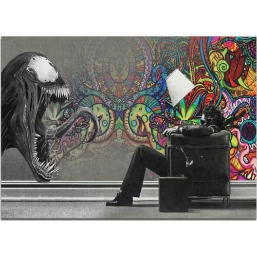 Canvas Poster Creative Abstraction Wall Art Painting Posters and Prints Nordic Wall Pictures for Home Decor No Framed