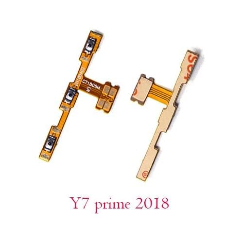 Sidebutton strip Power On/Off Key Volume Up/Down Side Button Flex Cable/sidebutton strip for Y9 2018