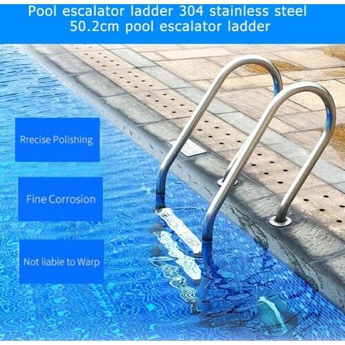 Swimming Pool Ladder Steps Stainless Steel Replacement Anti Slip Ladder Non-Slip Pedal Anti-rust Underwater Ladder Pedal