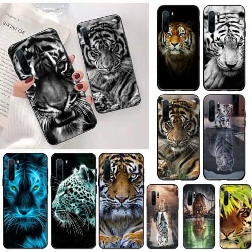 Fashion Tiger Leopard Phone Case For Huawei P20 P30 P40 lite Pro P Smart 2019