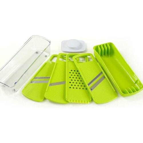 Slicer Vegetable Grater Fruit Peeler Cutter Shredder Chopper With Guard Multifunctional Manual Vegetable