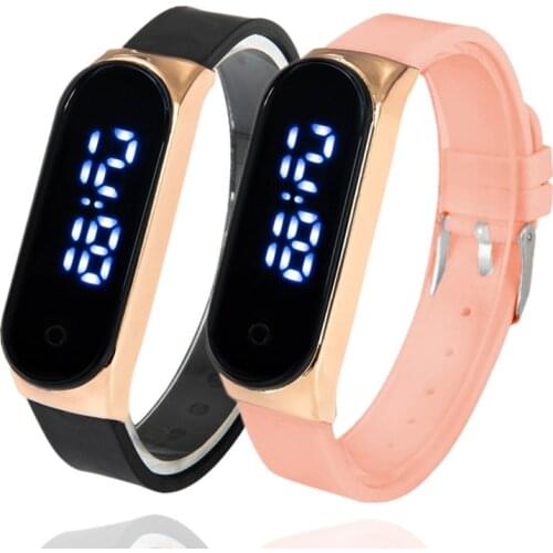 Simple Watch Led Digital Watch Womens Wristwatch Silicone Strap Sport Fashion Watch Electronic Clock Zegarek Damski Reloj Mujer