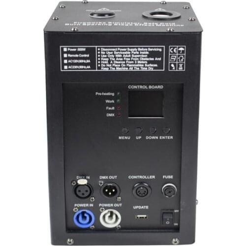 DMX stage cold Spray machine Electronic spray machine 2-5m height can adjust dj equipment Firework machine