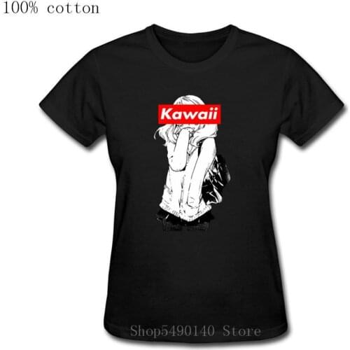 Japan Sexy Ahegao T-Shirt Young Girl Fashion Waifu Anime Girl Brand Clothing Senpai Tshirt Hip Hop Streetwear Harajuku Tops Tee