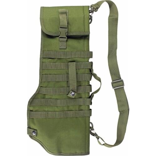 Tactical Shotgun Scabbard Holster Molle Rifle Sling Case Bag for Outdoor Hunting