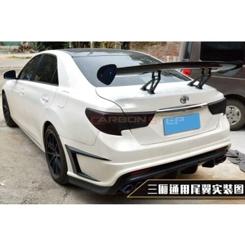 Universal Use Sedan Car-Styling Sporty Carbon Fiber Rear Trunk Spoiler for Toyota Mark X Reiz
