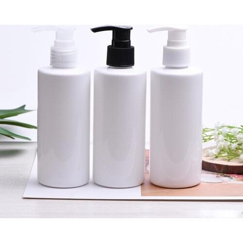 1pcs 200ml Refillable Plastic Pump Dispenser Bottles For Lotion Massage Oil Shampoo And Handwashing Fluid Facial Cleanser Bottle