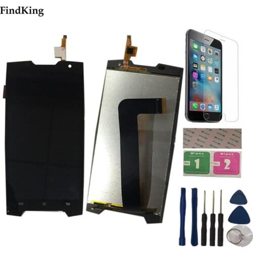 5.0'' LCD Display For Cubot KingKong King Kong LCD Display And Touch Screen Digitizer Assembly Phone Tools Protector Film