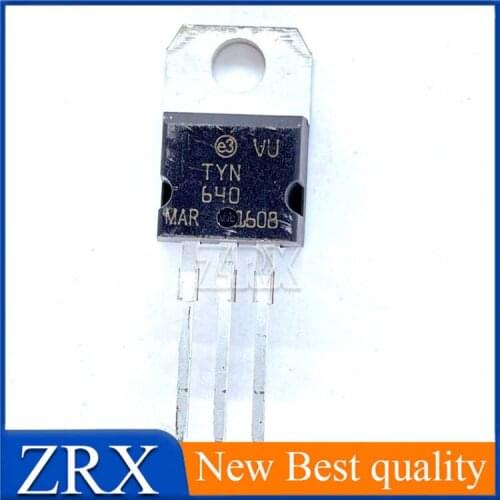 5Pcs/Lot New Original TYN640 TO 40 A 600 V-220 TYN640RG one-way Thyristor Integrated circuit Triode In Stock