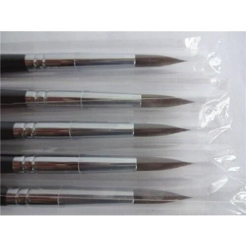 5pcs Dental Porcelain Brush Pen 8# Dental Lab Equipment New