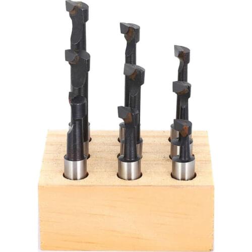 9PCS F1 Type Boring Cutter 3/8-Inch CNC Milling Tools Kit Set Lathe Parts High-Speed Steel Lathe Parts
