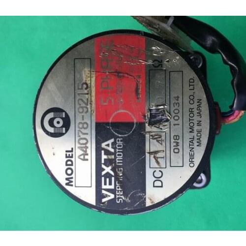 A4078-9215 stepper motor , used one, 85% appearance new , good working , free shipping