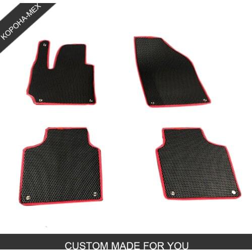 EVA car mat For Lada/BMW/volkswagen/ KIA/TOYOTA/PEUGEOT/HYUNDAI/OPEL/FORD custom made car accessories interior easy to clean