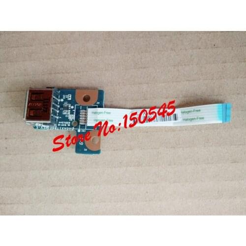Free Shipping New original laptop USB port board for HP Compaq CQ42 G42 CQ62 G62 CQ56 G56 USB interface board DA0AX1TB6E0