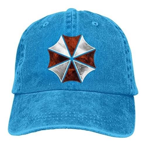 Umbrella Corporation Baseball Caps Mens Womens racing cap Adult Adjustable Cowboy Hat Casquette Blackcustom Logo
