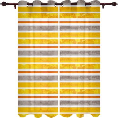 Color Watercolor Gradient Sheer Curtains For Living Room Window Curtain Bedroom Kitchen Balcony Gazebo Curtain Room Divider