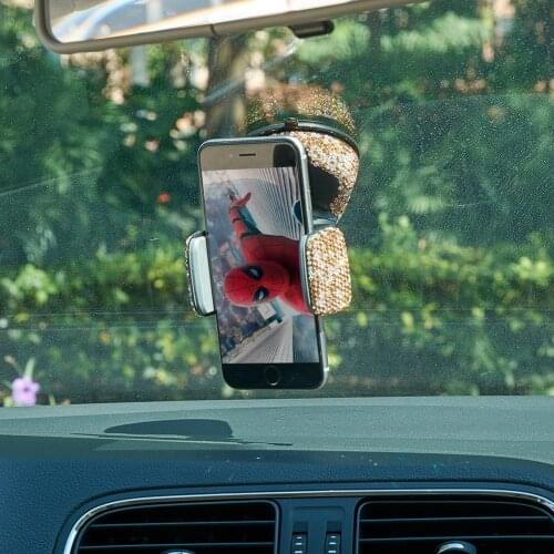 Phone Holder For The Car ABS Mobile Support Windshield Air Out-Let Mount Bracket Stand 1 Pcs
