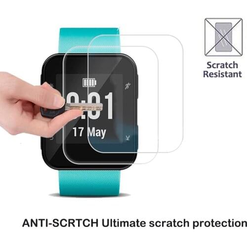 For Garmin Forerunner 35 Smart Watch Screen Protector 0.3mm 2.5D 9H Tempered Glass Ultra Clear Anti-Fingerprint Anti-shock
