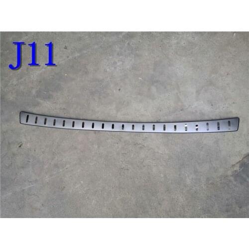 For Nissan Qashqai J11 2016-2020 car styling Stainless Steel back rear trunk Sill Scuff Plate Protection pedal