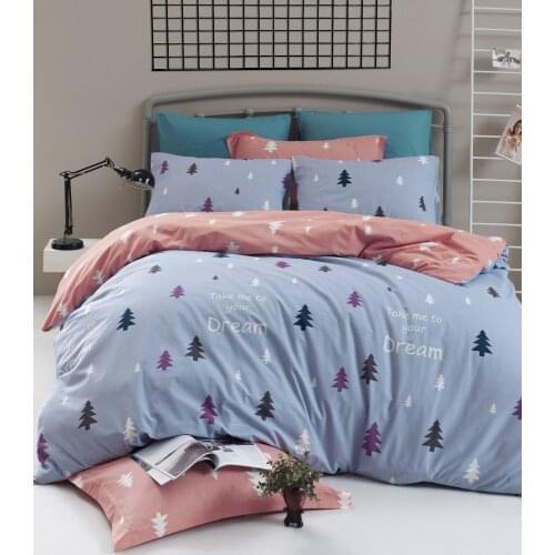 Drop pattern bedding set %100 cotton Premium Quality sheet duvet cover pillowcase double bedding set new season 2021