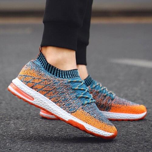 High Qualtiy Men Sneakers Air Cushion Run Shoes Man Casual Shoes Fashion Multicolor Plus Size Loafers Male Trainers Student