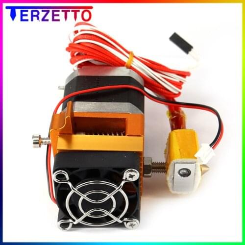 MK8 Extruder Kit Head J-head Hotend 0.4mm Nozzle 1.75mm Filament Extrusion 3D Printers Parts with Box Motor Throat Aluminum Part
