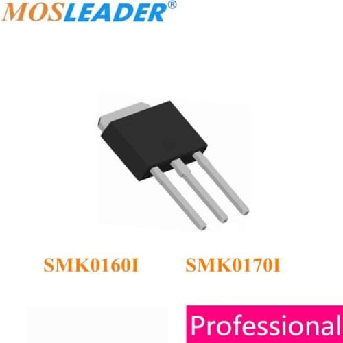 Mosleader SMK0160I SMK0170I IPAK 50PCS 100PCS SMK0160 SMK0160IS TO251 DIP 1A 600V 700V N-Channel High quality Mosfets