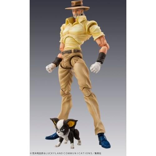 Original Medicos old Joseph Joestar model bizarre adventure action figure toy