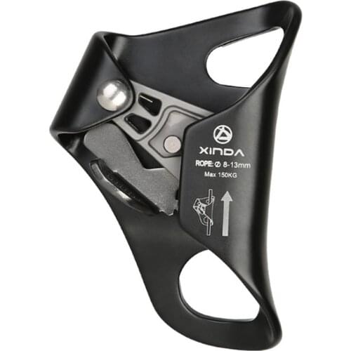 Top!-XINDA Outdoor Camping Rock Climbing Chest Ascender Safety Rope Ascending Anti Fall Off Vertical Rope Climbing