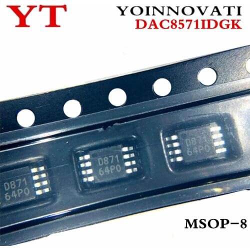 5pcs/Lot DAC8571IDGK DAC8571 D871 MSOP-8 IC