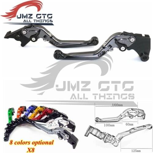 For KAWASAKI NINJA 650R/ER-6F/ER-6N VERSYS 2009-2016 CNC Adjustable folding 90 degrees extensible Motorcycle Brake Clutch Lever