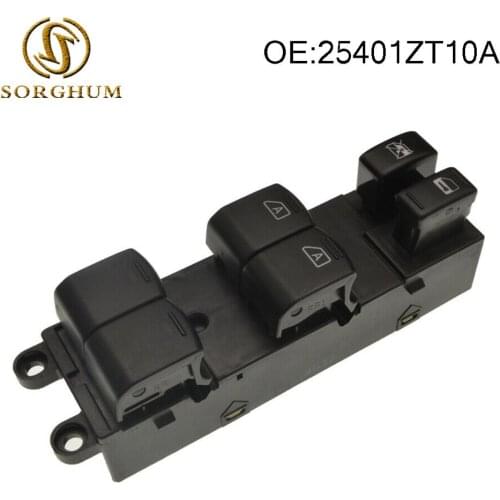 Master Electric Power Window Switch Driver For 2004-14 Nissan Titan 25401ZT10A