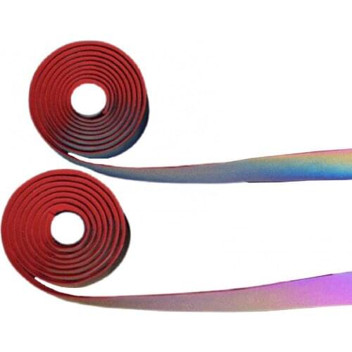 2Pcs EVA Faux Leather Road Bicycle Bike Handlebar Gradient Color-Changing Straps cinta manillar carretera bar tape