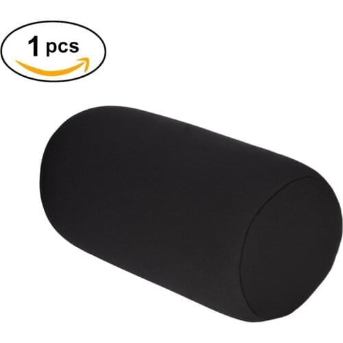 Micro Mini Microbead Cushion Roll Pillow Travel Home Seat Sleeping Neck Support Home Textile