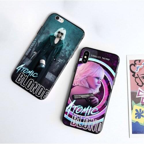 Soft Phone Case The movie Atomic Blonde shell for iPhone 11 pro X XS MAX 8 7 Plus 6 6S 5 5S SE XR TPU cover luxury Funda Coque