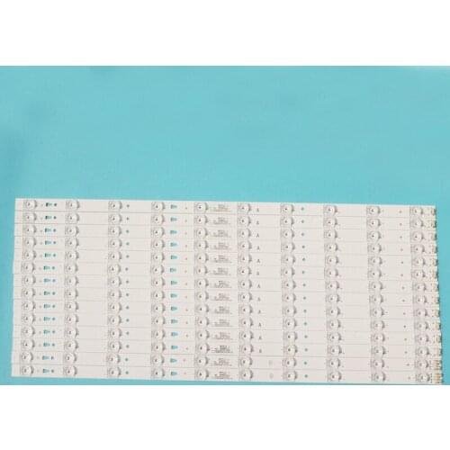 14pcs/lot 100% new LED Backlight Lamp strip for Konka LED55K35U LED55D10A-2C14AG-01 1 pcs=57cm 10leds (1led=3v)