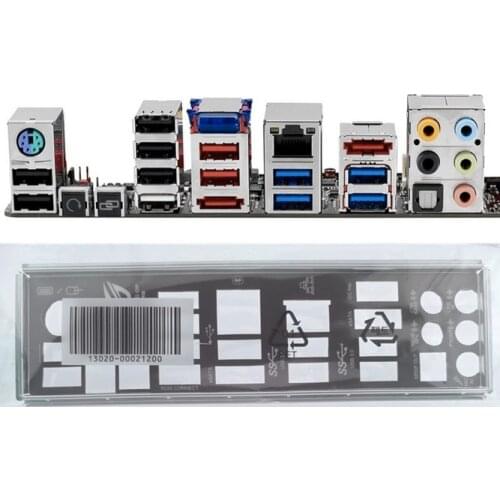 New I/O shield back plate of motherboard for RAMPAGE IV EXTREME just shield backplate Free shipping