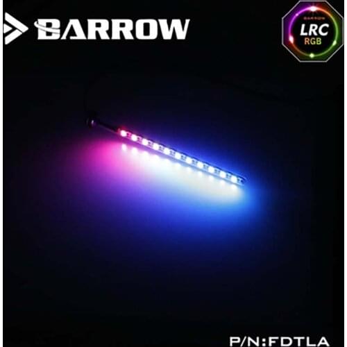 Barrow FDTLA Lighting fitting for Water tank,Quartz Glass Lighting component,Aurora LED,water cooler heatsink gadget