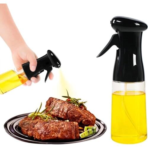 New Style Cooking Oil Spray Bottle Olive Oil Cooking Wine Seasoning Plastic Sprayer Wholesale Barbecue Grill Spray Bottle
