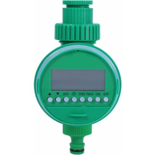 Lcd Waterproof Automatic Electronic Garden Water Timer Solenoid Valve Garden Irrigation Sprinkler Control Watering System C102
