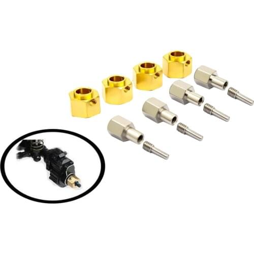 Universal Joint Shaft Coupler Coupling Steering Connector for for TRX4 TRX6 RC Car Crawler Boat