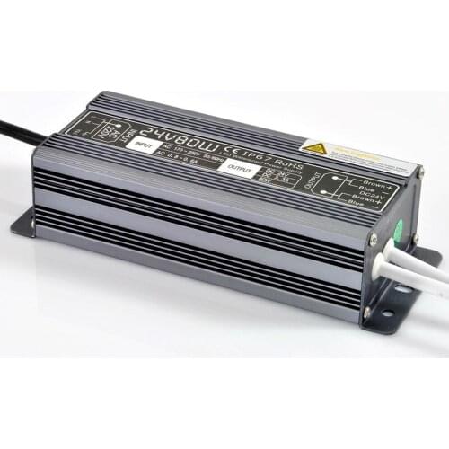 24V 80W led power supply waterproof IP67 24v led driver,Aluminum ac 110V 220V to DC24V 80W Lighting Transformer for LED light