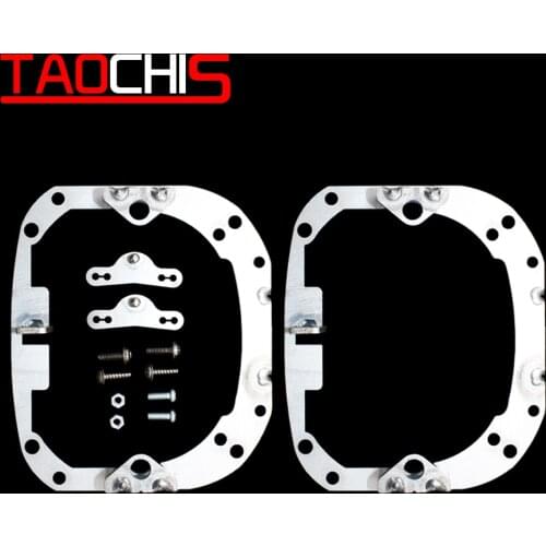 TAOCHIS Adapter Frame for BMW E60 2005 Headlight AFS from Hella 2 to Hella 5 Bi Xenon Bi-LED Projector Lens