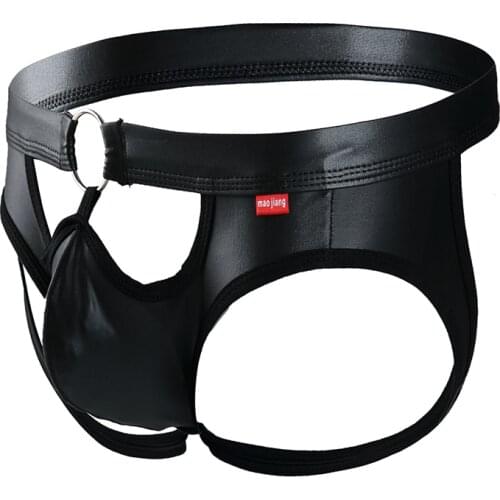 Gay Mens Thongs G Strings Erotic Jockstrap Sexy Mens Underwear Penis Pouch Sissy Panties For Men With Hole Men Underpants