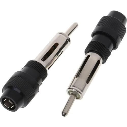 Male Car Auto CD Radio Steoro Aerial ANTENNA PLUG Repair Adapter Connector Plastic Handle DIY Aerial Adapter Socket